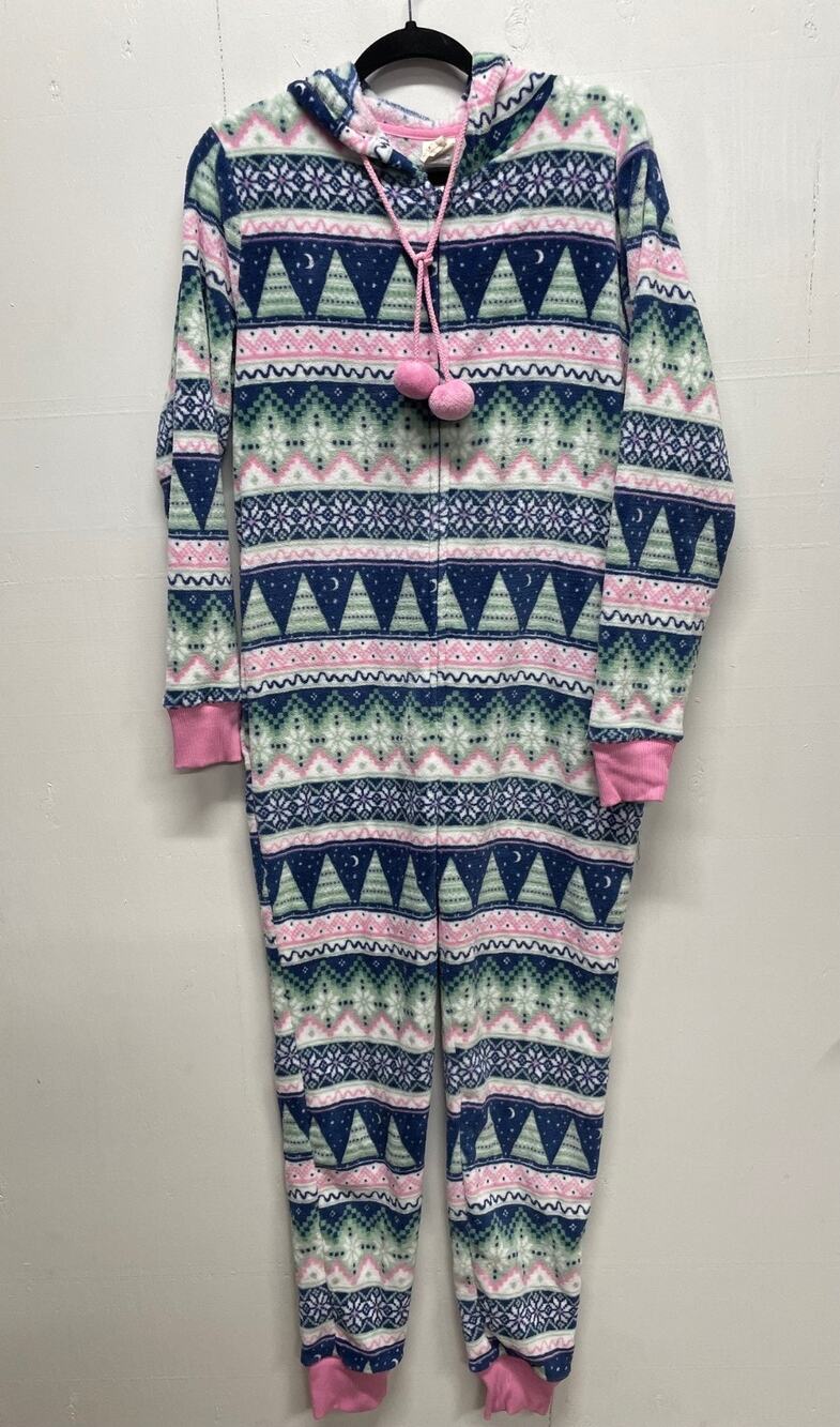 Munki Munki One Piece Pajamas Women's Medium PJS Jumper - Excellent Condition